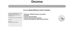 Desktop Screenshot of onconux.net